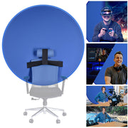 Yescom Webcam Backdrop Collapsible Blue Screen 56" Image