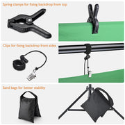 Yescom 10'Wx9.5'H Backdrop Stand Photo Video Studio Background Support Image