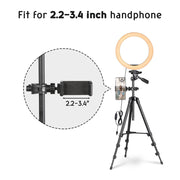 Yescom 10" Ring Light w/ Stand Angeleye Photo Video Social Lighting Image