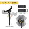 Yescom 10" Travel Ring Light Dimmable Selfie Light w/ Phone Holder