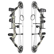 Yescom Archery Compound Bow Kit & 12 Carbon Arrows Fishing Bow Image