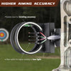 Yescom Left Hand Compound Bow Kit 12 Carbon Arrows 20-70 lbs