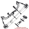 Yescom Compound Bow Kit Archery Bow and 12 Carbon Arrows