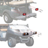 Yescom Golf Cart Halogen Headlight & LED Tail Light Kit for Club Car