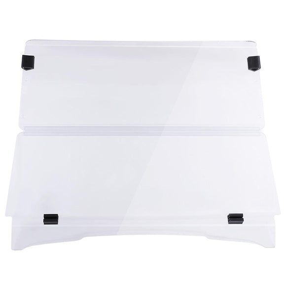 Yescom Golf Clear Windshield Fold Down Acrylic for EZGO TXT 1995-2013 Image