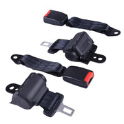 Yescom Universal Golf Cart Seat Belt Bracket Retractable 2 Pack Image