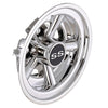 Yescom SS Golf Cart Hub Caps Set (4) 8 in Chrome EZGO Club Car Yamaha