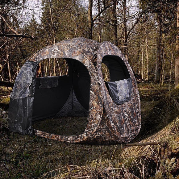 Yescom Durable Steel Frame Outdoor Pop Up Blind Camouflage Image