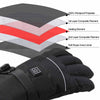 Yescom Electric Heated Gloves Touchscreen Battery Powered