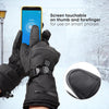 Yescom Electric Heated Gloves Touchscreen Battery Powered