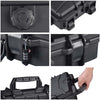 Yescom 40" Rolling Rifle Case with Foam TSA Padlocks IP67 Long Hard Case