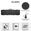 Yescom 40" Rolling Rifle Case with Foam TSA Padlocks IP67 Long Hard Case