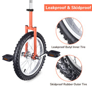 Yescom 16 inch Unicycle Wheel Frame Color Optional Image