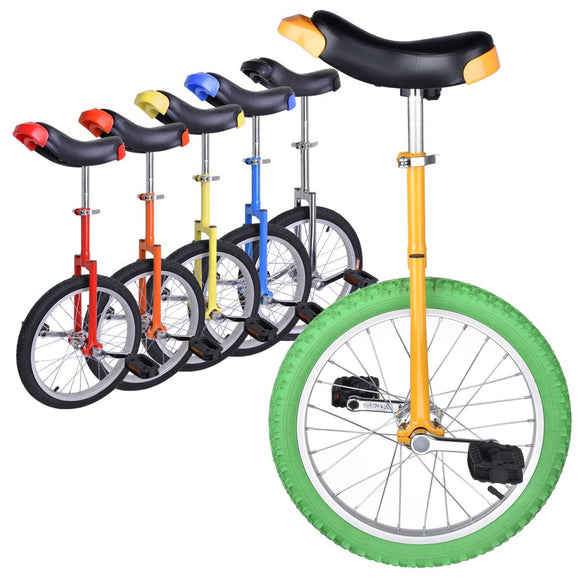 Yescom 18 inch Unicycle Wheel Frame Color Optional Image