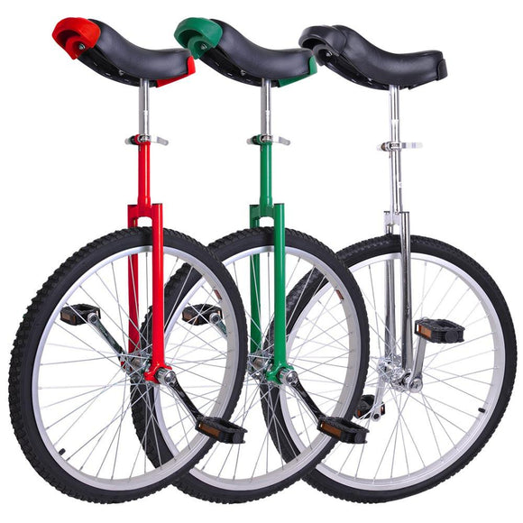 Yescom 24 inch Unicycle Wheel Frame Color Optional Image