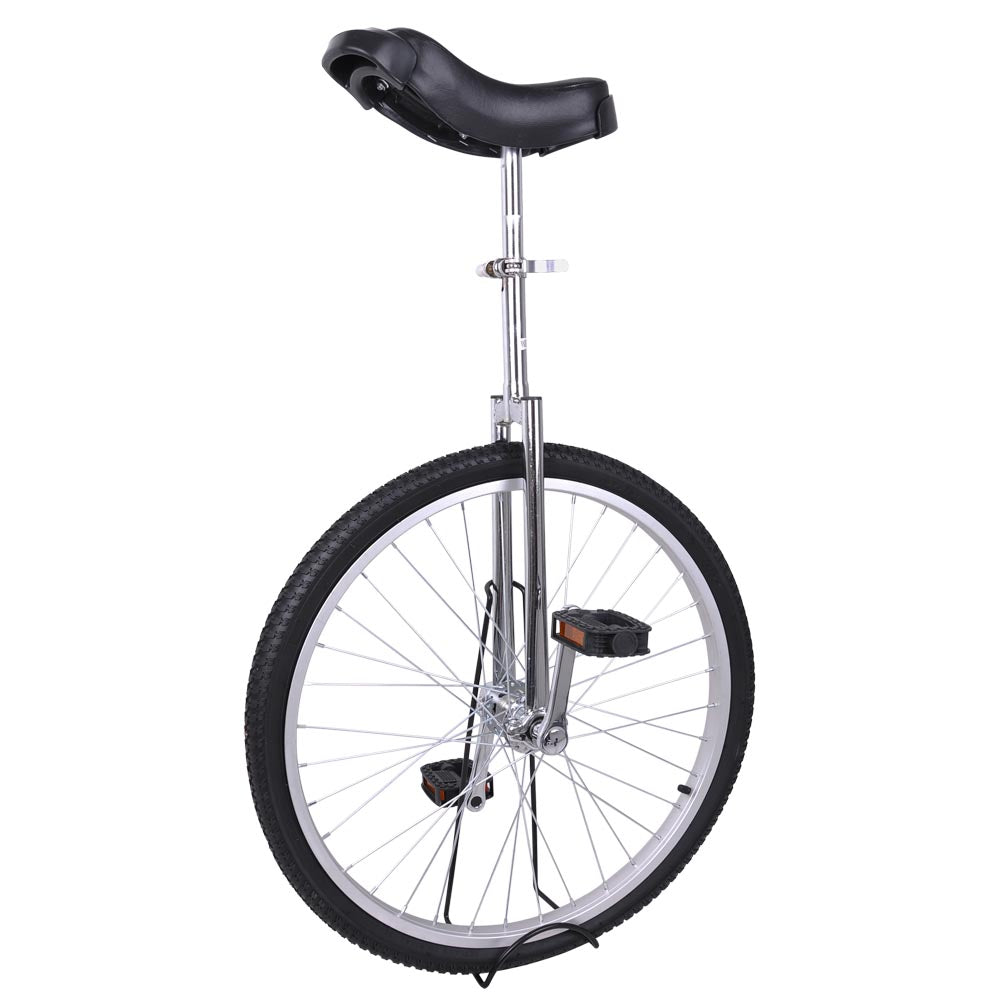 Yescom Heavy Duty Iron Unicycle Stand w/ Black Coating Image