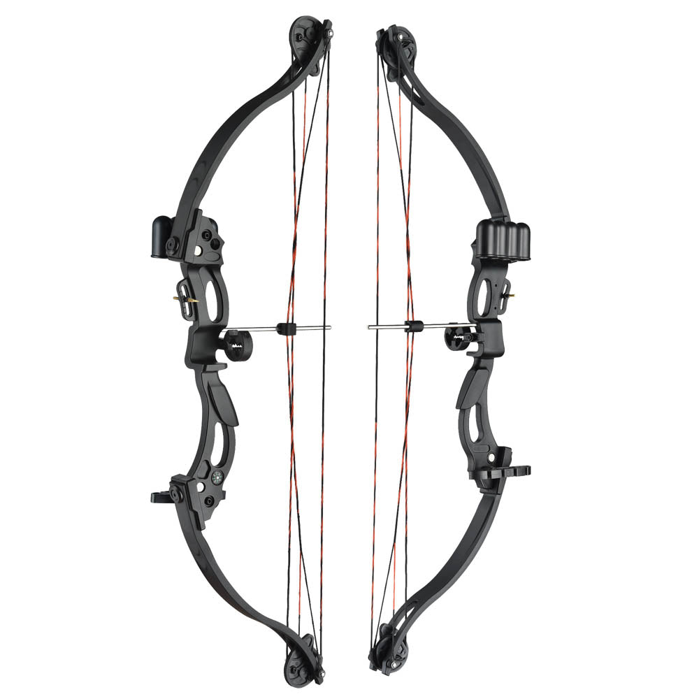 Yescom Youth Beginner Archery Compound Bow Set & 4 Arrows Image