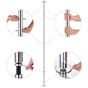 Yescom Spinning Static Removable Dance Pole D45mm 9ft Image