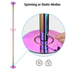 Yescom 10' Spinning Dance Pole Kit Removable D45mm Colorful