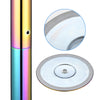 Yescom 10' Spinning Dance Pole Kit Removable D45mm Colorful