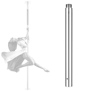 Yescom 500mm Extension for Spinning Static Dancing Pole, Silver Image