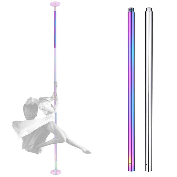 Yescom 11FT Professional Stripper Pole Static Spinning Dancing
