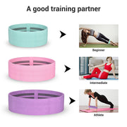 Yescom Fabric Resistance Bands w/ Bag Set of 3 (18-70lbs) Image