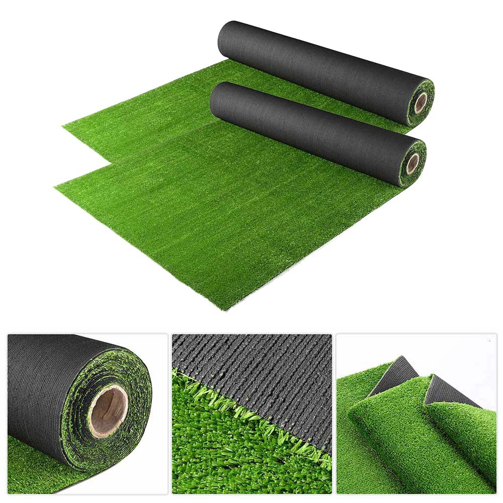 Yescom 65'x10' Artificial Grass Turf Patio Carpet Mat (2x)65x5ft Image