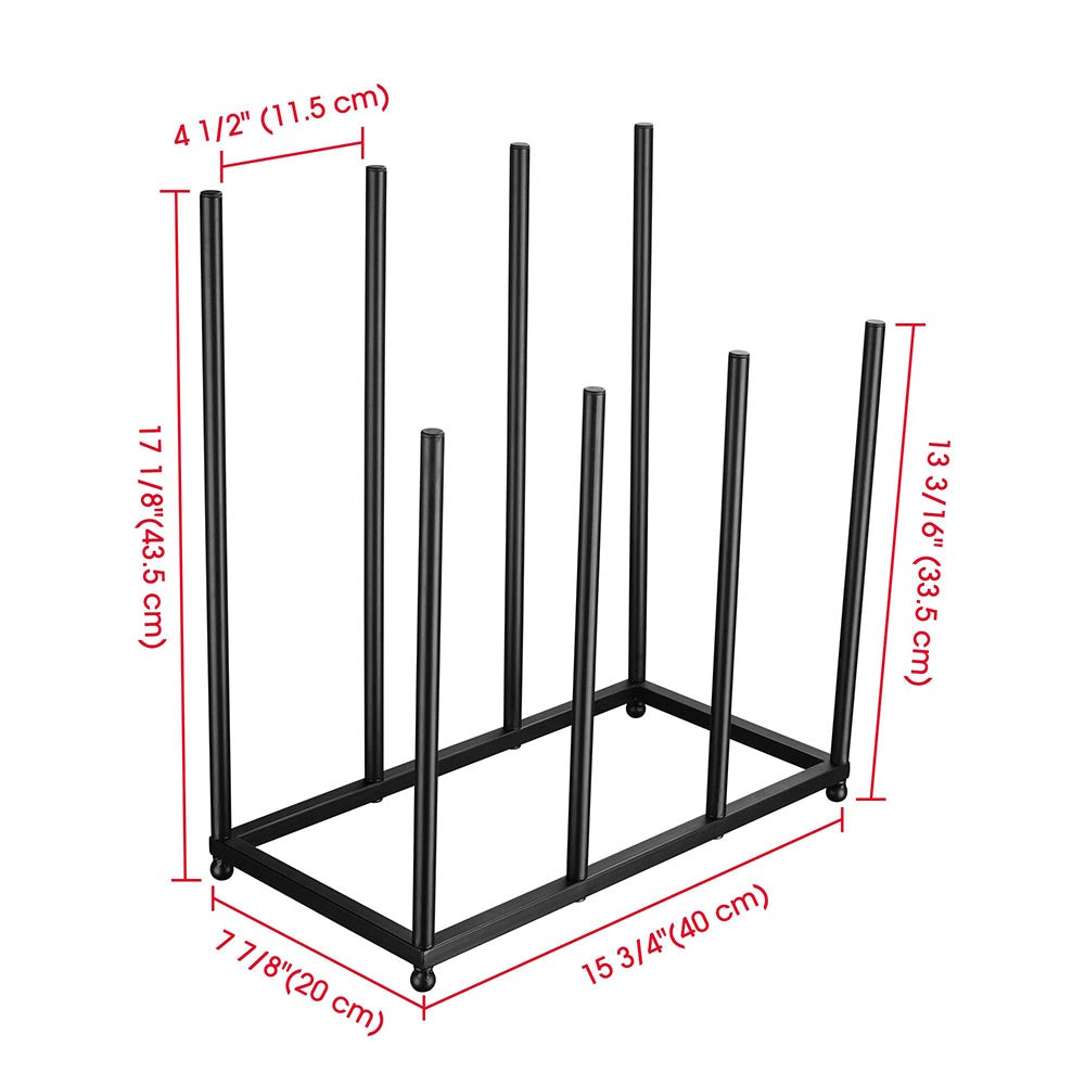 Yescom Tall Boots Organizer Rack Shoes Storage Stand for 4-Pair Image