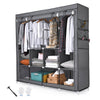 Yescom 70" Portable Wardrobe Storage Clothes Closet Organizer