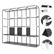 Yescom 70" Portable Wardrobe Storage Clothes Closet Organizer Image