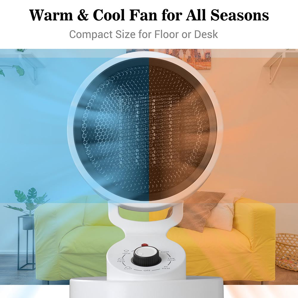 Yescom Portable Cooling Fan & Space Heater 1500w Image