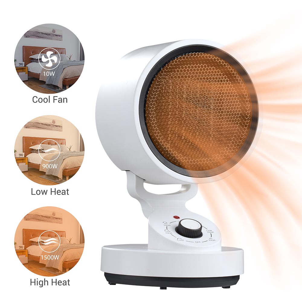 Yescom Portable Cooling Fan & Space Heater 1500w Image