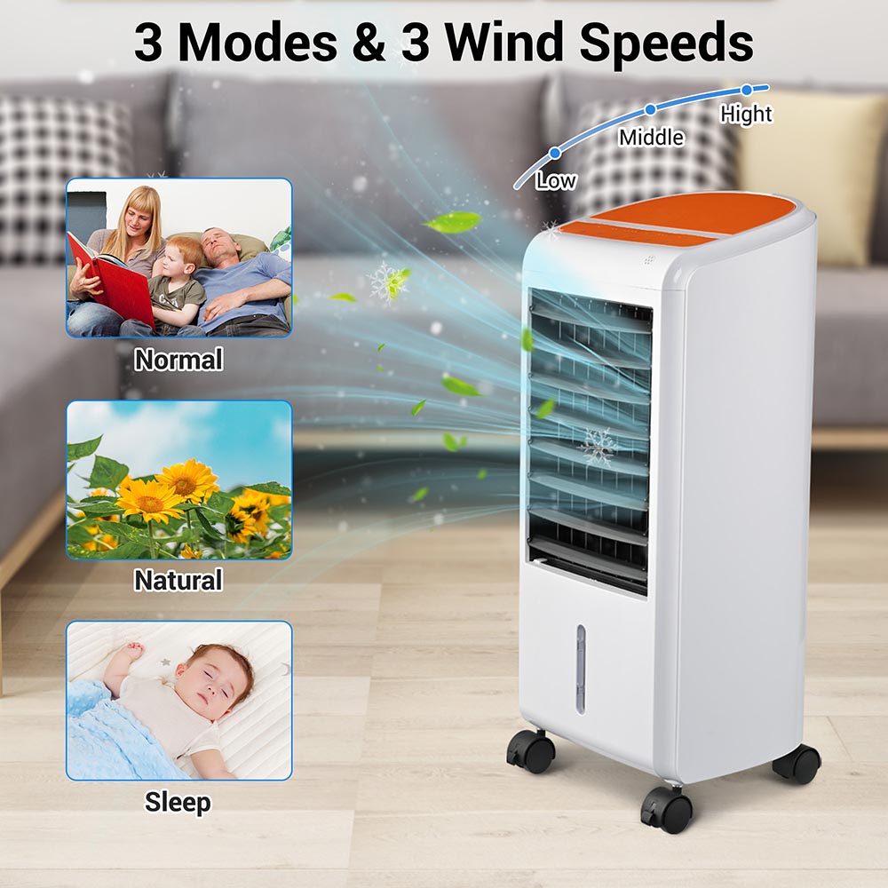 Yescom 65W 6L Portable Evaporative Air Cooler w/ Remote Image