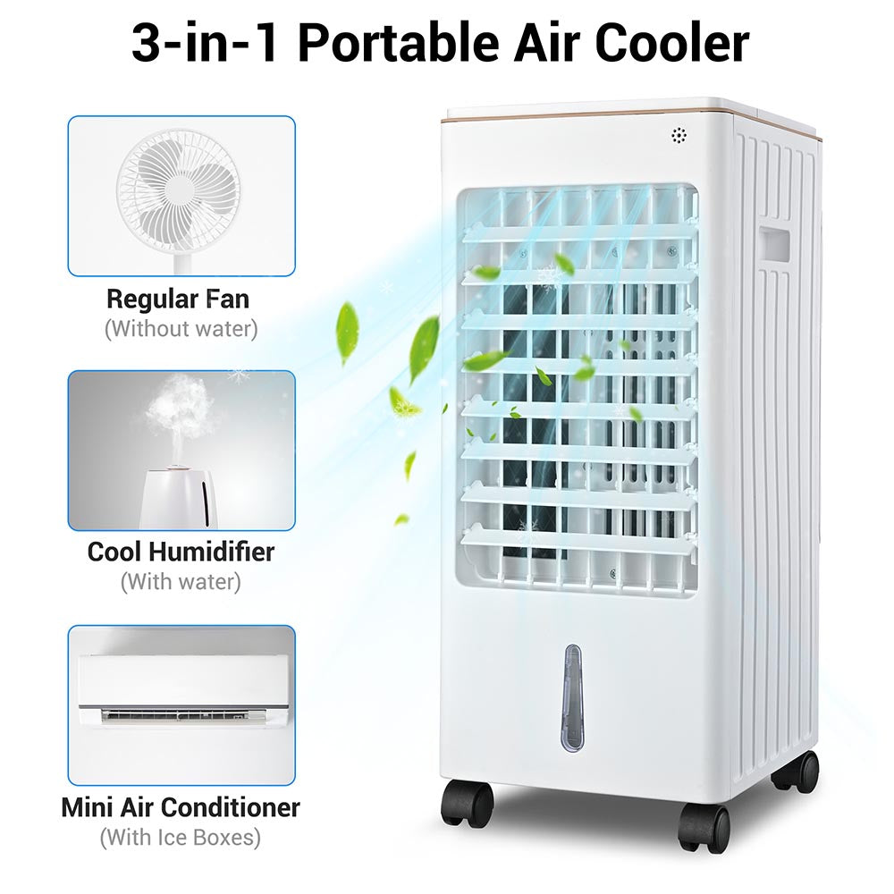 Yescom 3-in-1 3L Air Cooler Portable 65W with Remote Image