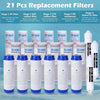 Yescom Under Sink Water Filter Replacement Cartridge 21 Pack