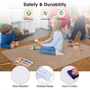 Yescom 48x36 Plastic Studded Chair Mat for Low Pile Carpet