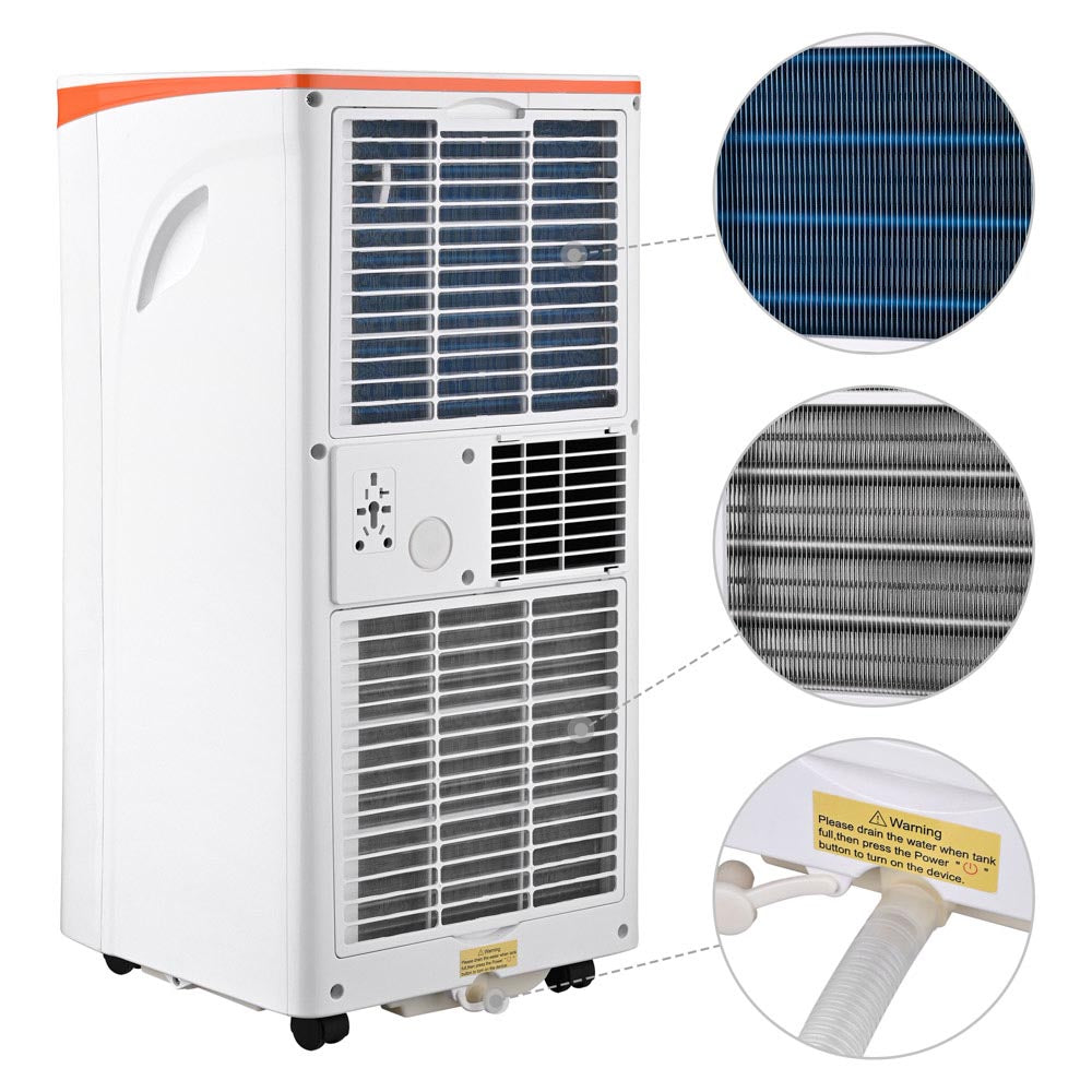 Yescom 10,000 BTU Portable Air Conditioner (6,600 BTU SACC) 120V Image