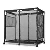 Yescom 35x33x22 Mesh Pool Storage Bin Rolling Cart Organizer