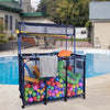 Yescom 50" Pool Toy Storage Noodle Float Holder Blue