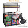 Yescom 50" Pool Toy Storage Noodle Float Holder Black