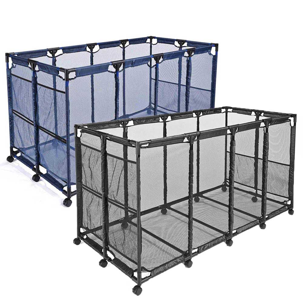 Yescom 65" Pool Toy Storage Large Rolling Cart Mesh Bin Image