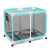 Yescom 48" Pool Toy Storage Bin Mesh Rolling Cart Heavy Frame