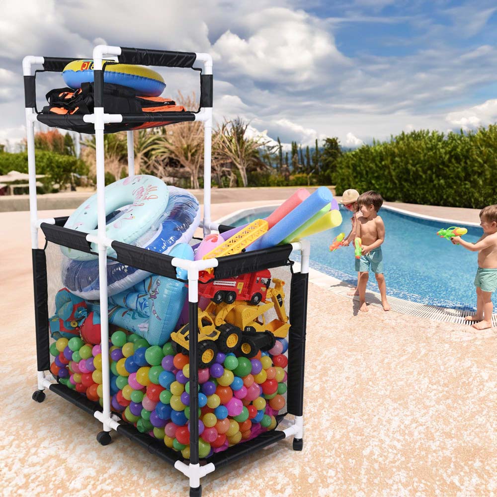 Yescom 47" Pool Toy Storage Noodle Float Holder Image