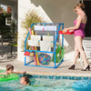 Yescom Pool Towel Rack Hot Tub PVC Drying Rack