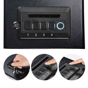 Yescom Pistol Safe Electronic Fingerprint Safe with Alarm Function Image