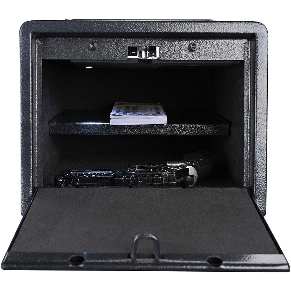 Yescom Pistol Safe Electronic Fingerprint Safe with Alarm Function Image