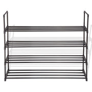 Yescom 4 Tiers 20 Pairs (35x12x29) Metal Shoe Rack Stackable Shelf Image