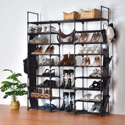 Yescom 9 Tiers Metal Shoe Rack 42 Pairs Shoe Organizer Shelf Image