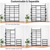 Yescom 9 Tiers Metal Shoe Rack 42 Pairs Shoe Organizer Shelf